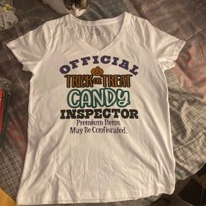 Halloween shirt handmade. Can make it in any size and color.